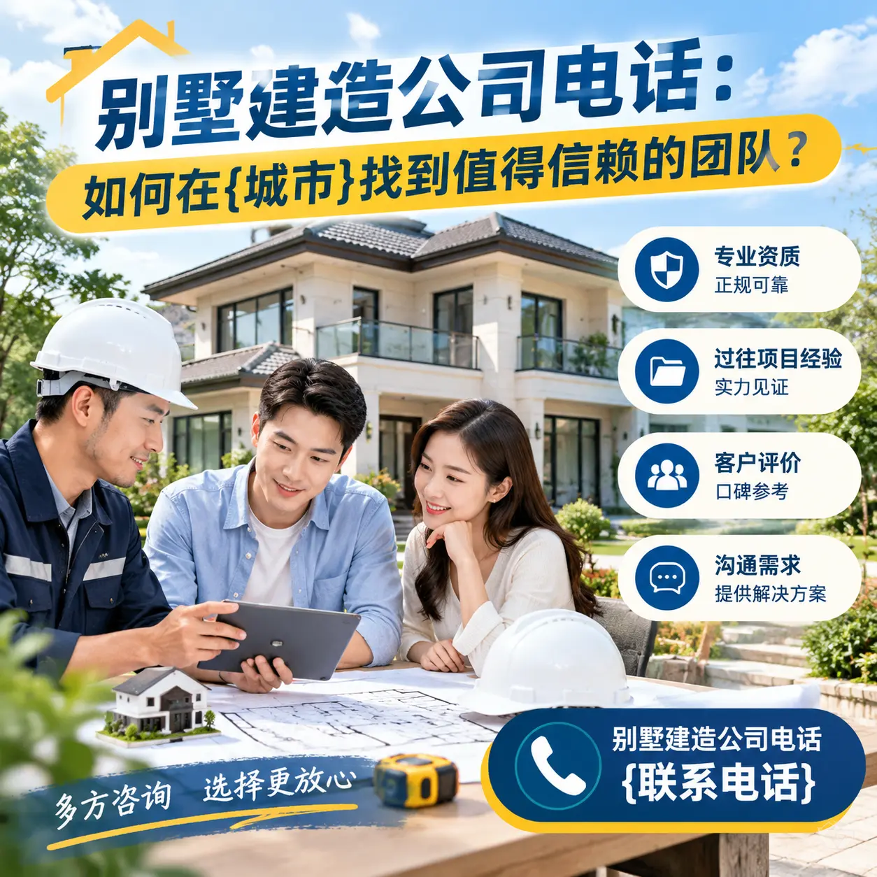 别墅建造公司电话：如何在播州找到值得信赖的团队？