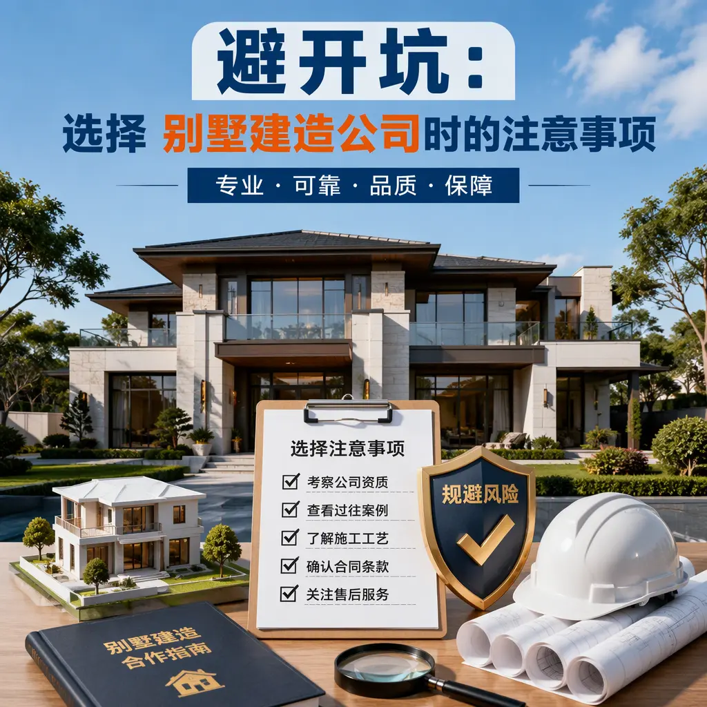 避开坑：选择 播州 别墅建造公司时的注意事项