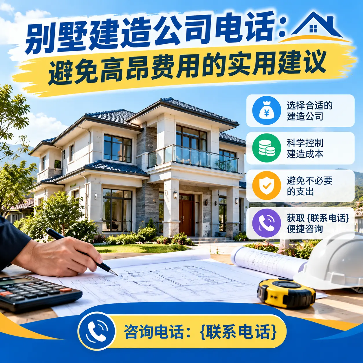 播州别墅建造公司电话：避免高昂费用的实用建议