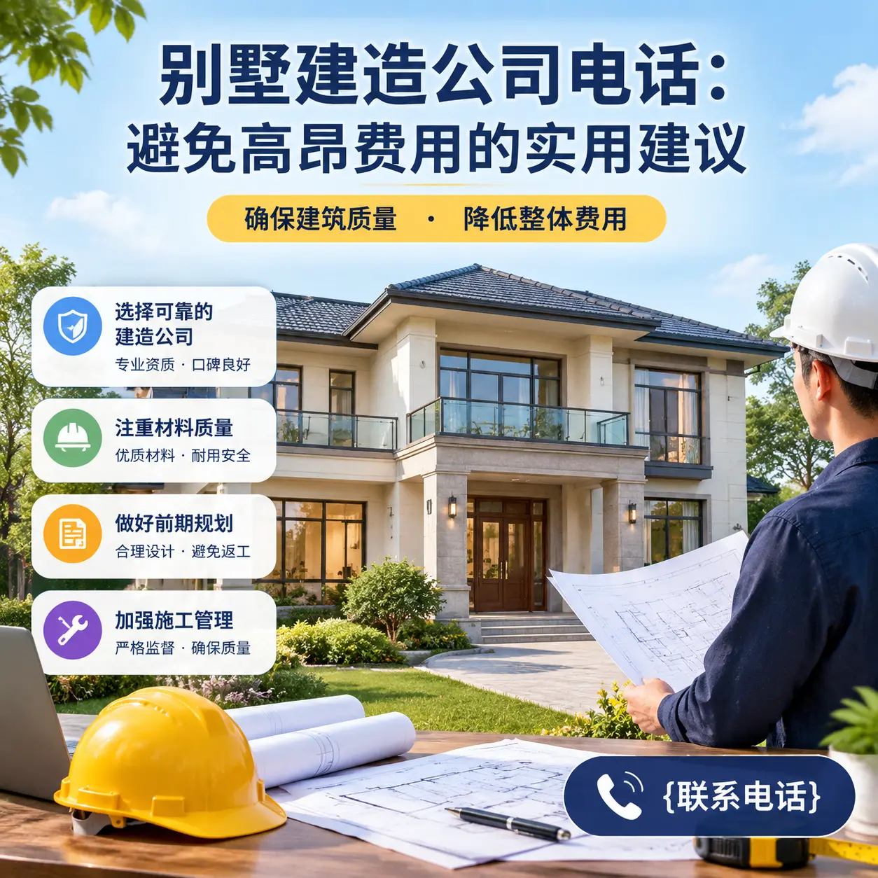 播州别墅建造公司电话：避免高昂费用的实用建议