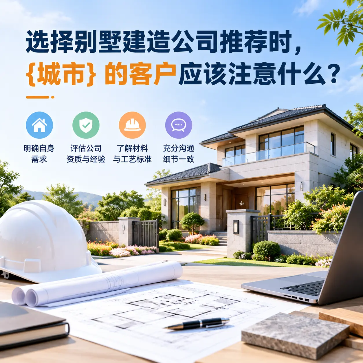 选择别墅建造公司推荐时,播州 的客户应该注意什么?