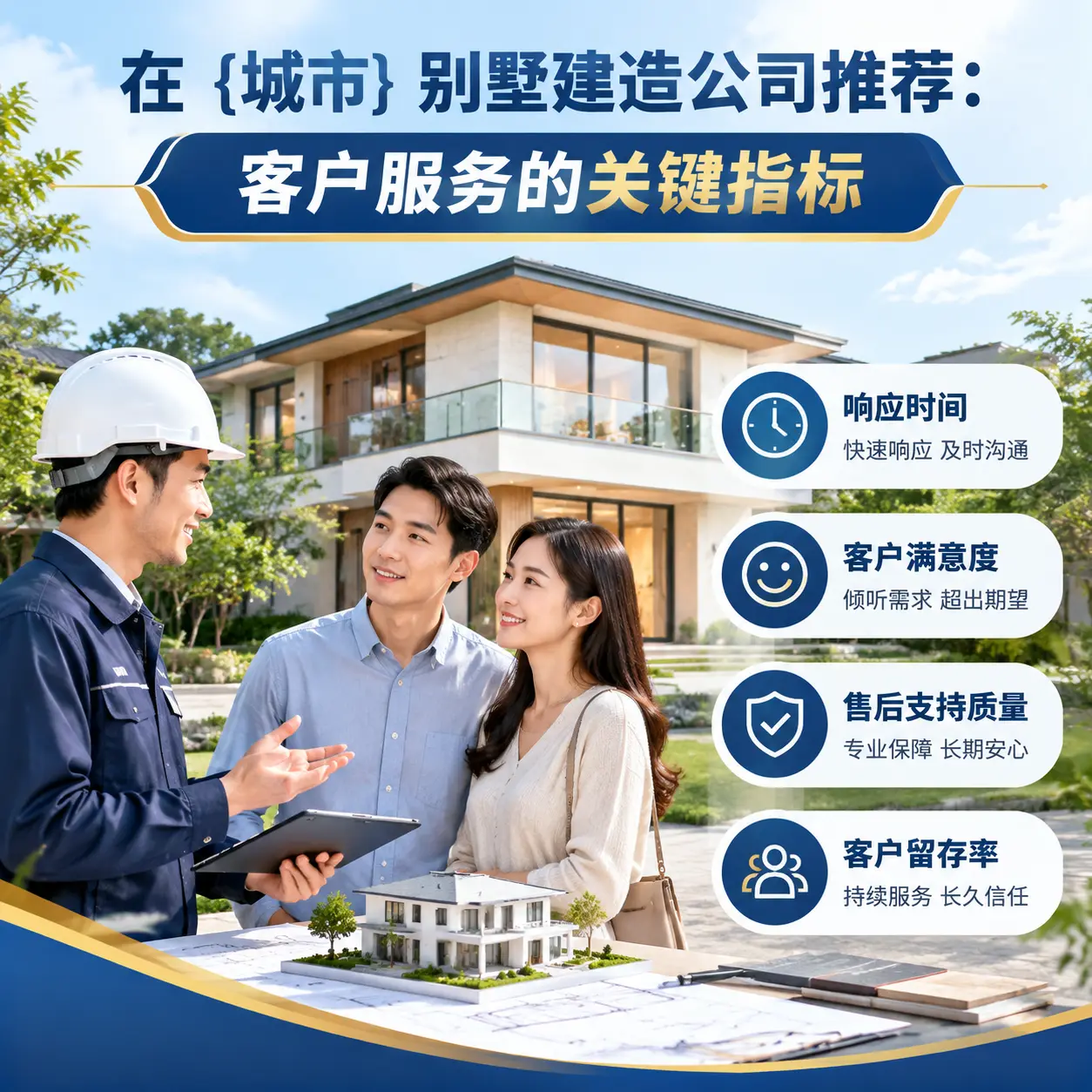 在 播州 别墅建造公司推荐：客户服务的关键指标