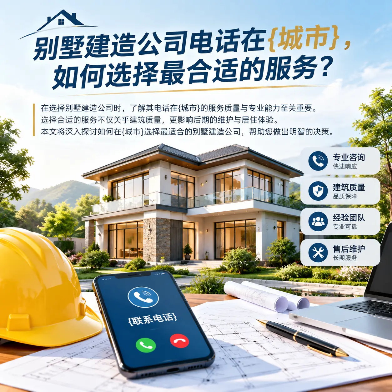 别墅建造公司电话在播州,如何选择最合适的服务?