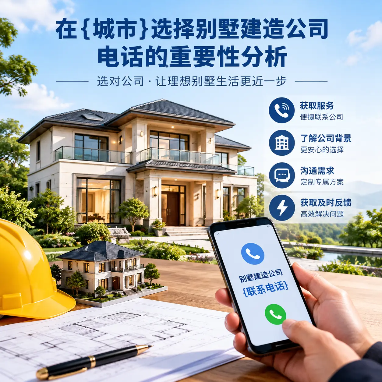 在播州选择别墅建造公司电话的重要性分析