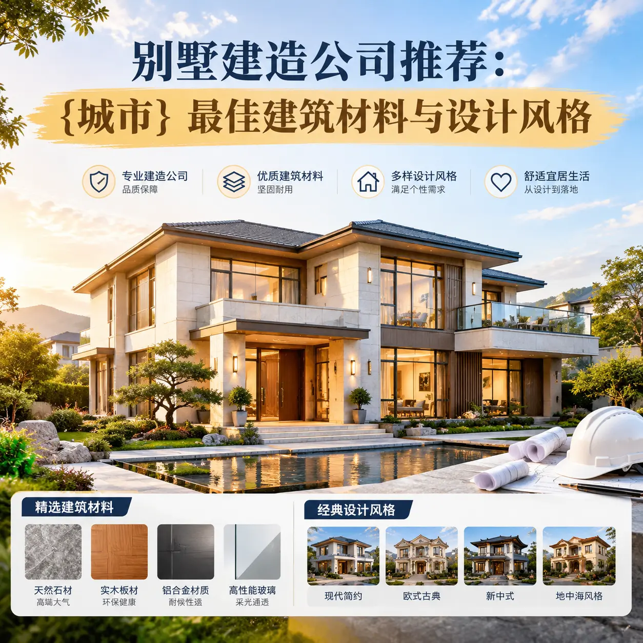 别墅建造公司推荐: 播州 最佳建筑材料与设计风格