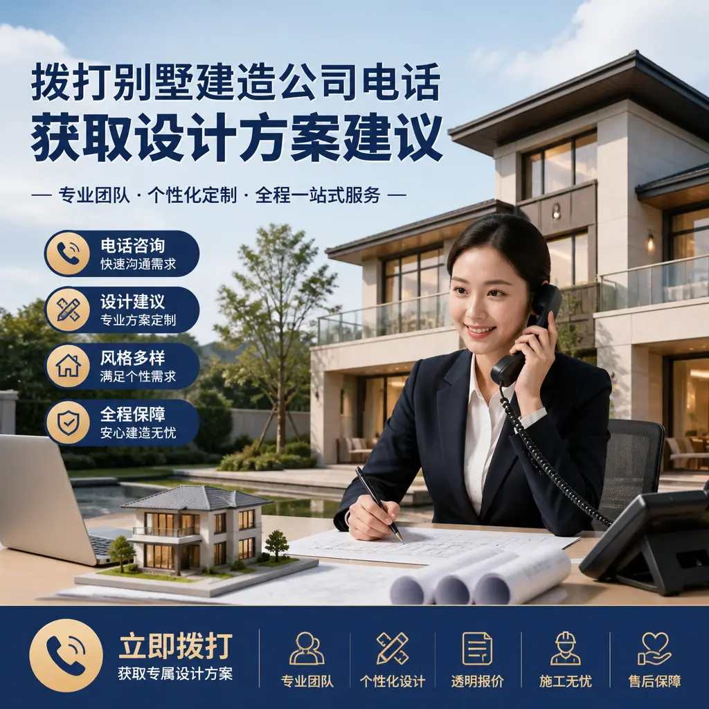 拨打播州别墅建造公司电话，获取设计方案建议