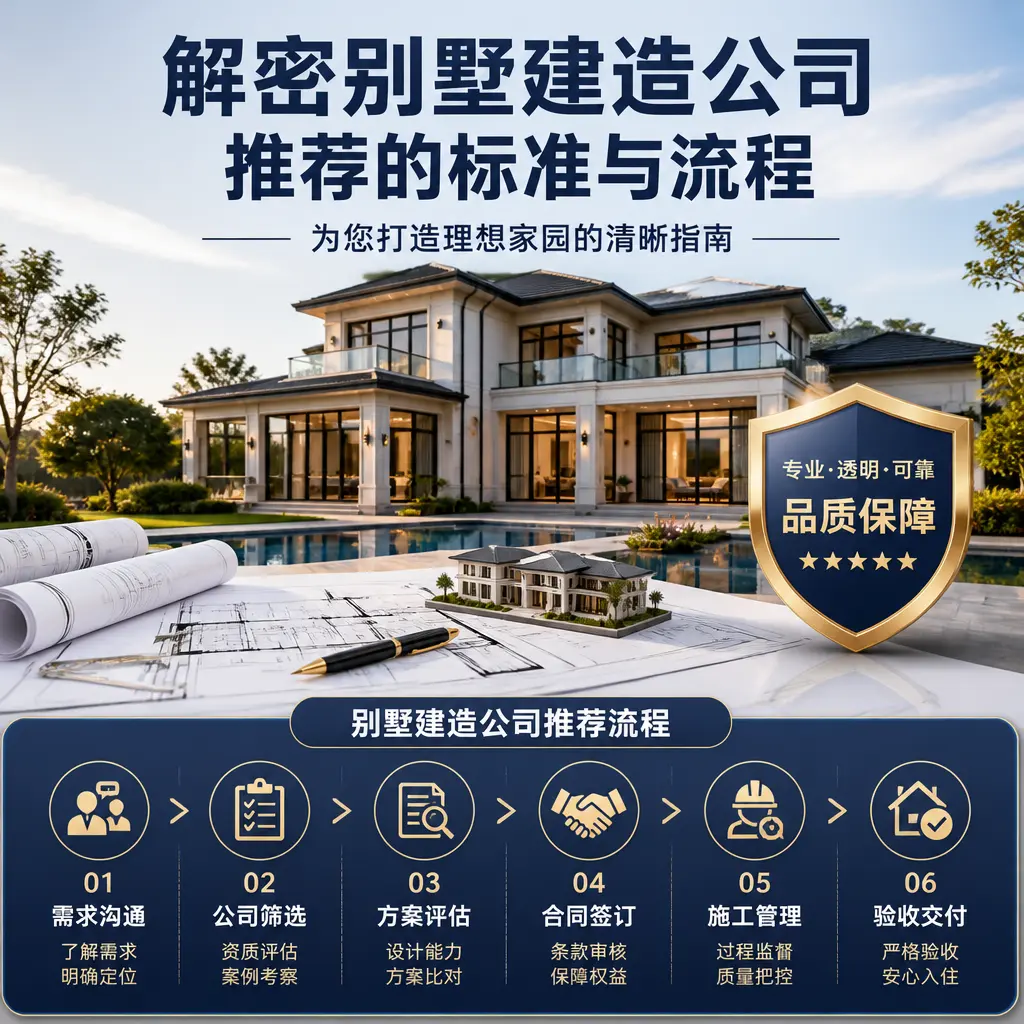 解密别墅建造公司推荐的标准与流程在 播州
