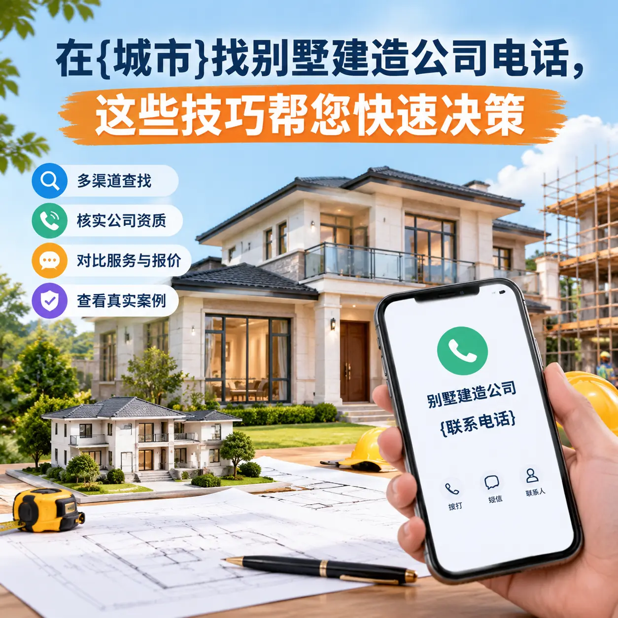 在播州找别墅建造公司电话，这些技巧帮您快速决策