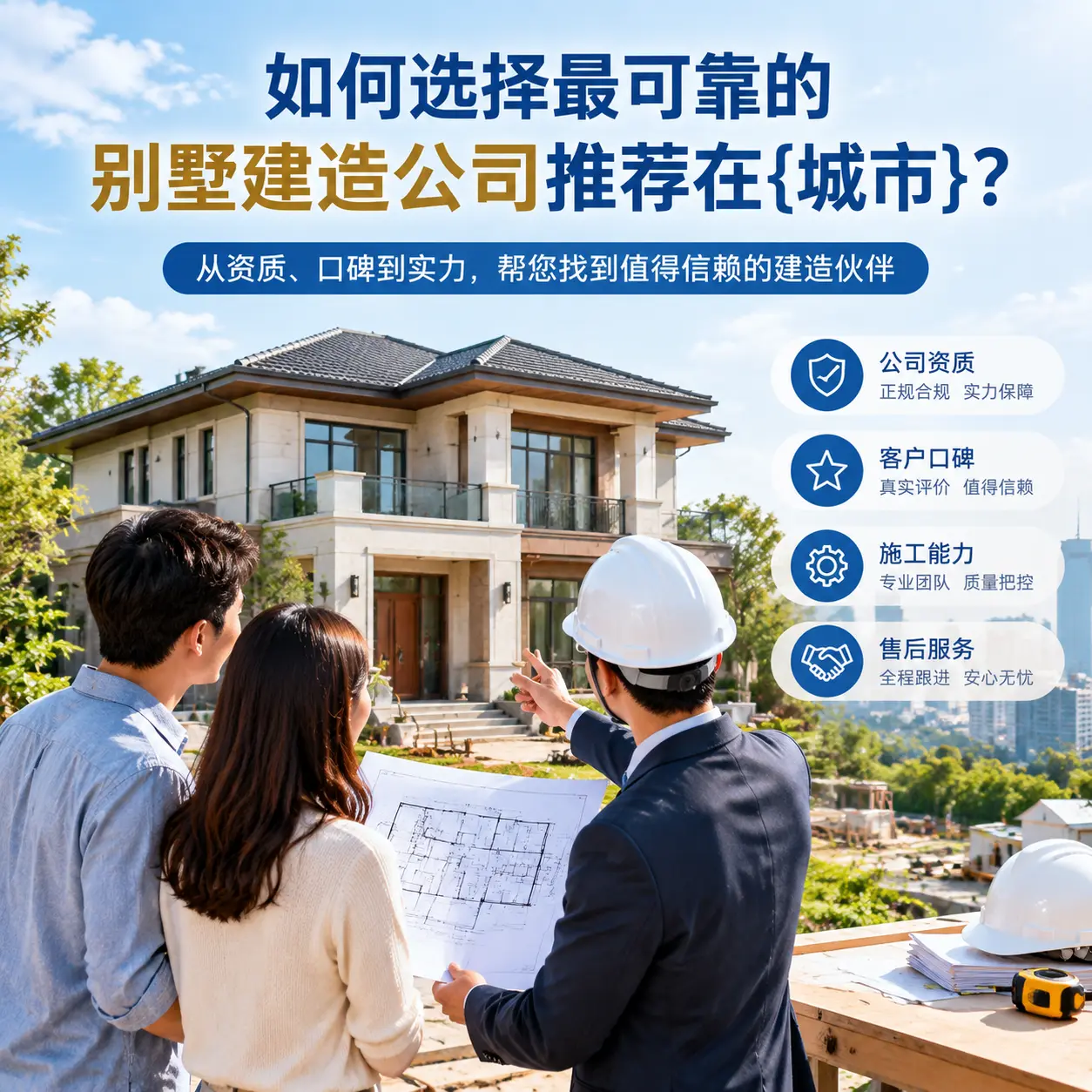 如何选择最可靠的别墅建造公司推荐在播州？
