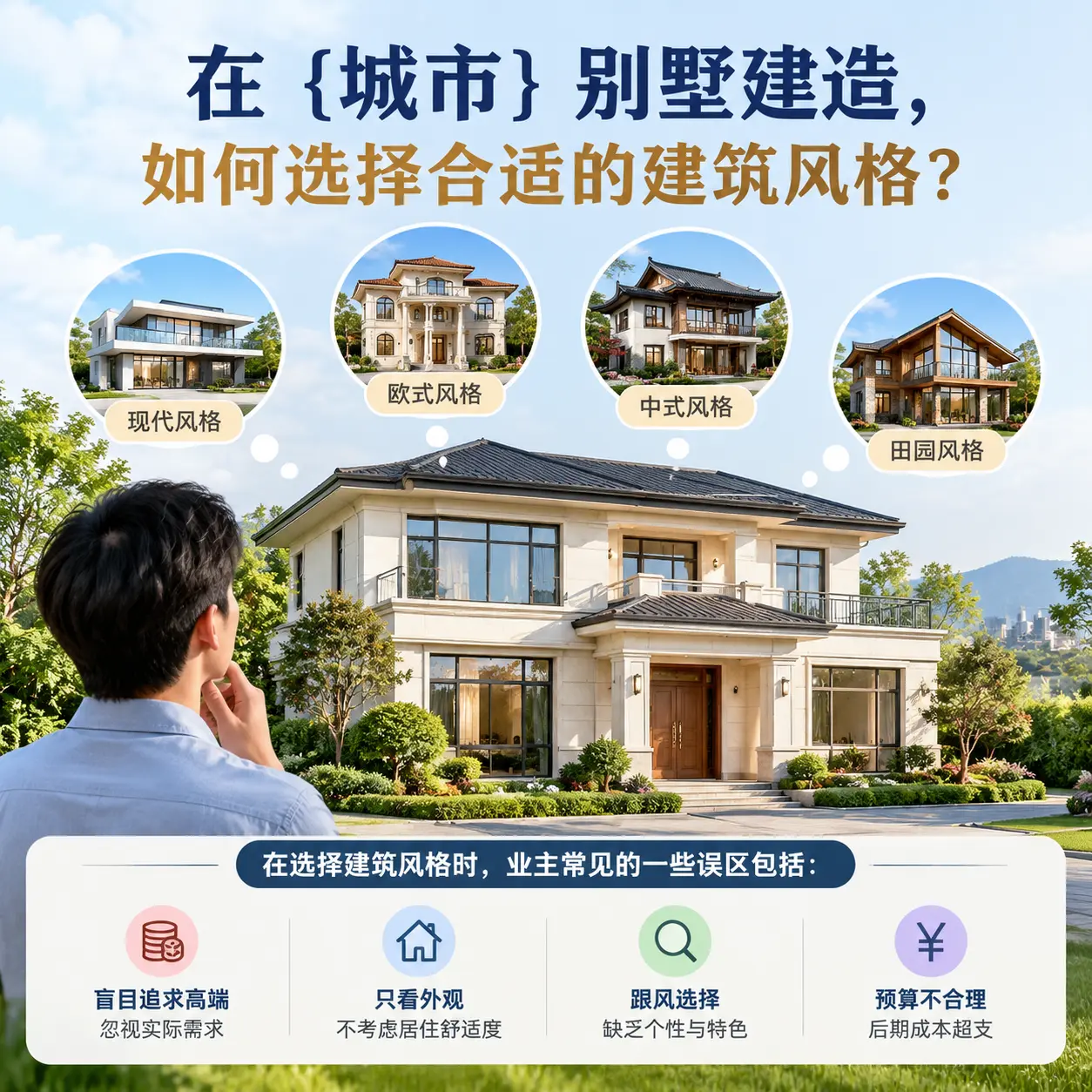 在 播州 别墅建造,如何选择合适的建筑风格?