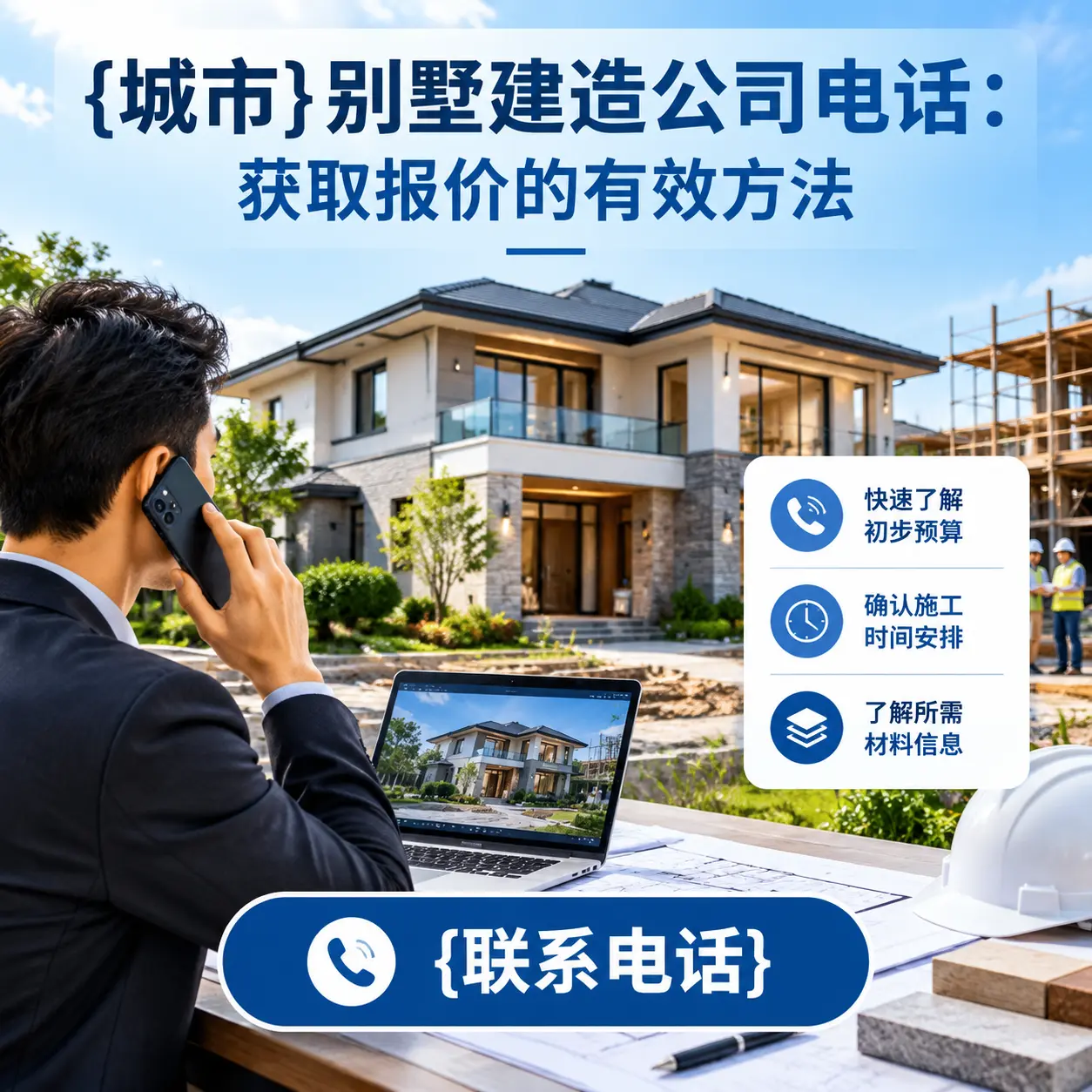 播州别墅建造公司电话：获取报价的有效方法